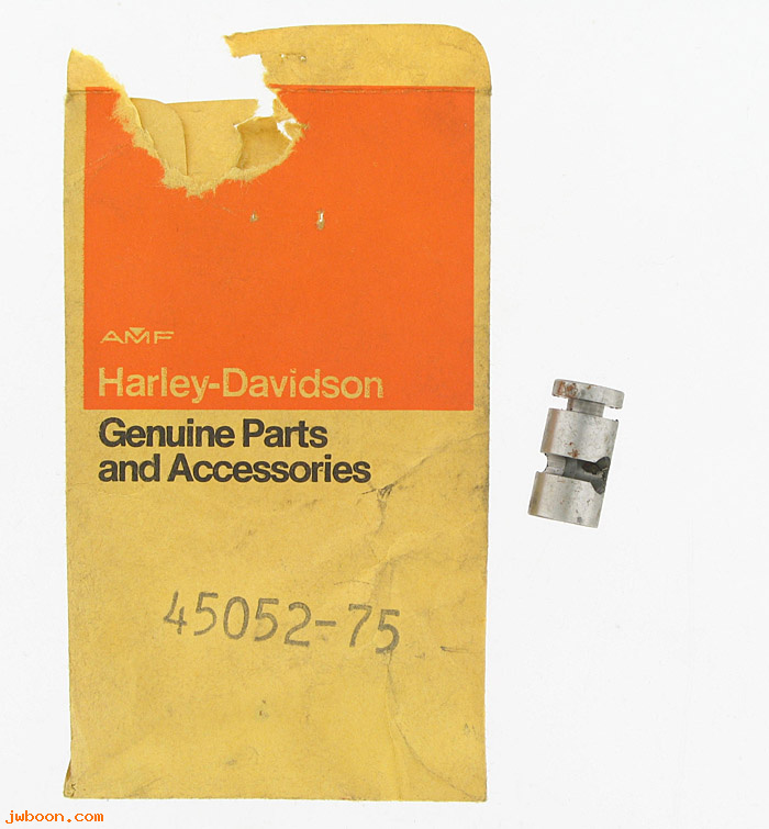   45052-75 (45052-75): Pin, splined arm to brake cable - NOS - XLH, XLCH '75-'78.AMF H-D