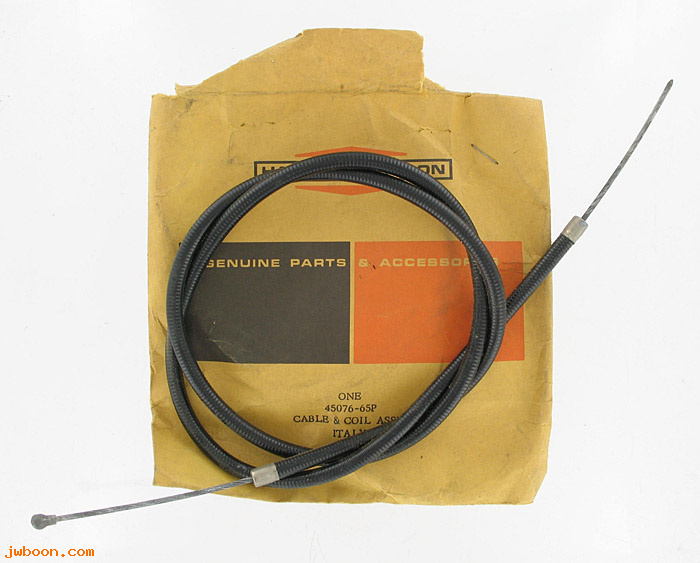   45076-65P (45076-65P): Brake cable assy. - NOS - Aermacchi M-50 '65-e'69