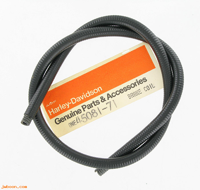   45081-71 (45081-71 / 45060-54): Control coil / Outer brake cable - NOS - Super Glide FX 71-72.AMF