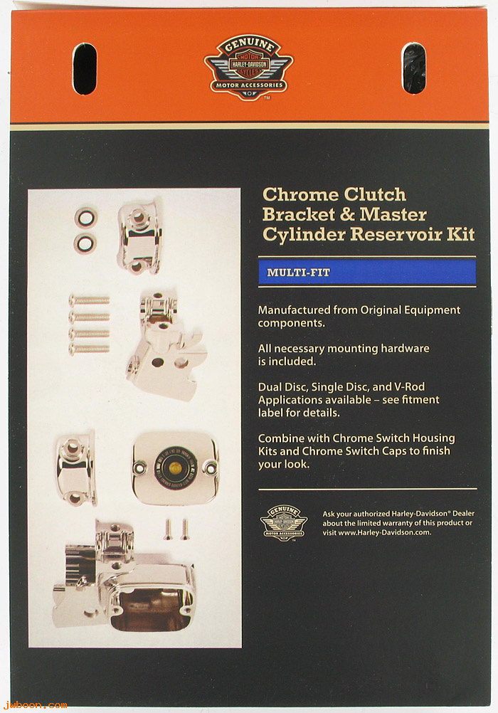   45281-99D (45281-99D): Clutch bracket & master cyl reservoir kit,11/16" DOT 5 - NOS