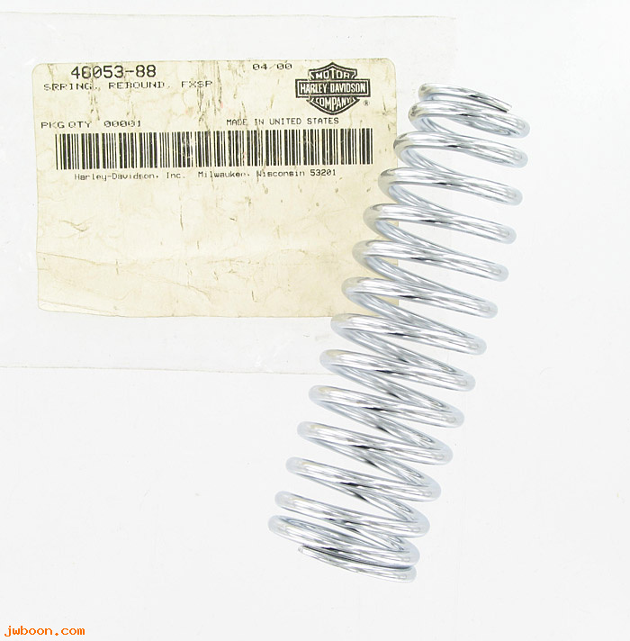   46053-88 (46053-88): Fork spring - rebound - NOS - FXSTS/B, FLSTSB