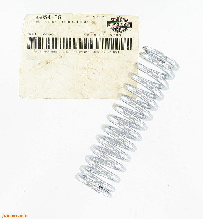   46054-88 (46054-88): Fork spring, compression,inner - NOS - FXSTS/B,FLSTS/B L'88-