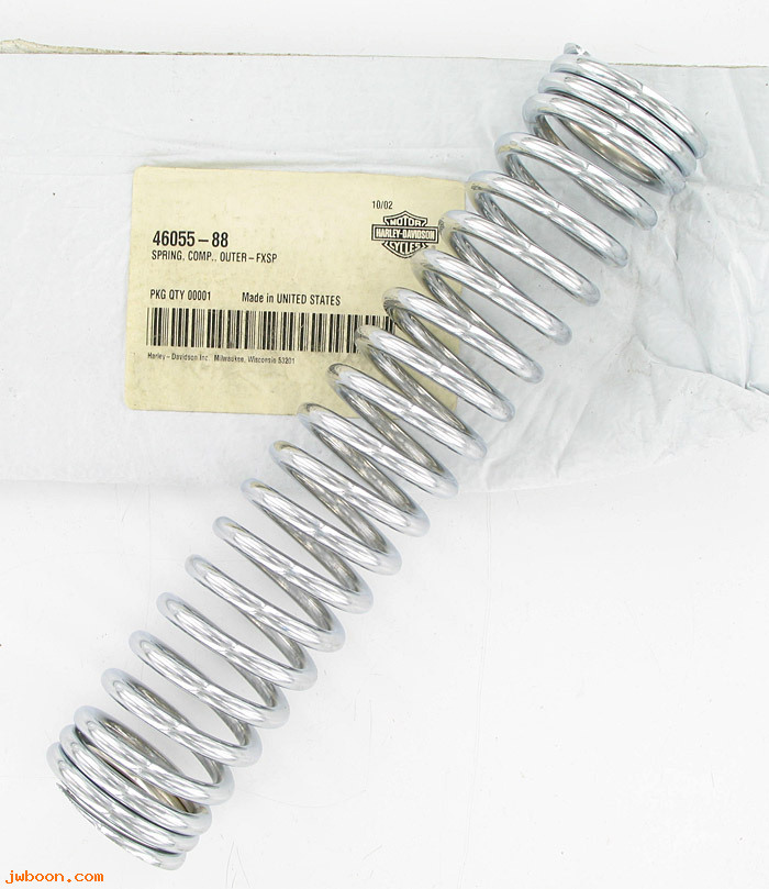   46055-88 (46055-88): Spring, compression, outer - NOS -  FXSTS/B, FLSTS/B L'88-