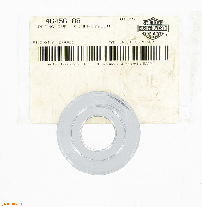   46056-88 (46056-88): Spring cup, compression - NOS - FXSTS/B, FLSTS/B L'88-