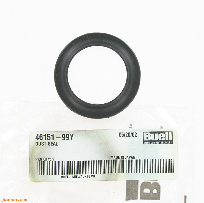   46151-99Y (46151-99Y): Dust seal - NOS - Buell S3 Thunderbolt, X1 Lightning '99-'02