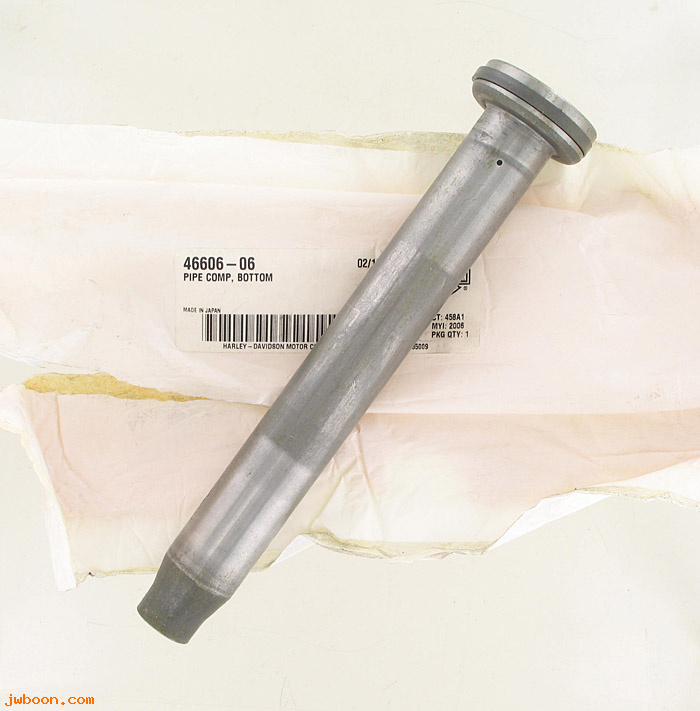   46606-06 (46606-06): Pipe - bottom - NOS - Dyna, FXD '06-   except FXDWG, FXDX