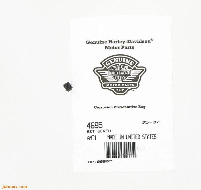       4695 (    4695): Set screw - headbolt cover - NOS