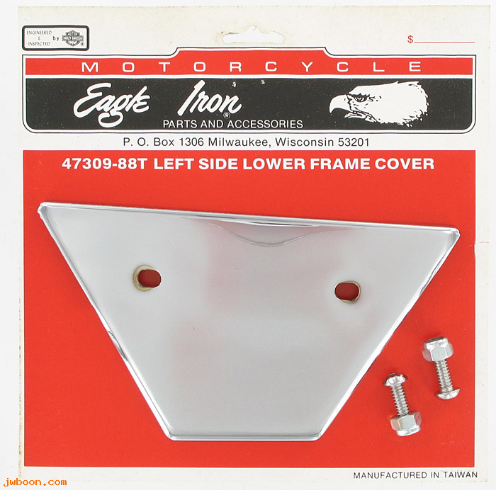   47309-88T (47309-88T): Cover, frame   "Eagle Iron" - NOS - FXR's '85-