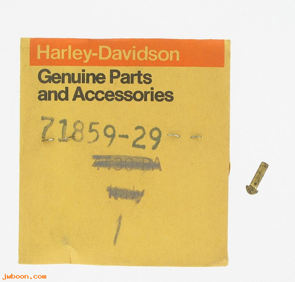    4770-29 (71859-29): Pin, light switch contact, 2-position 29-70 - NOS - G523-03-38735