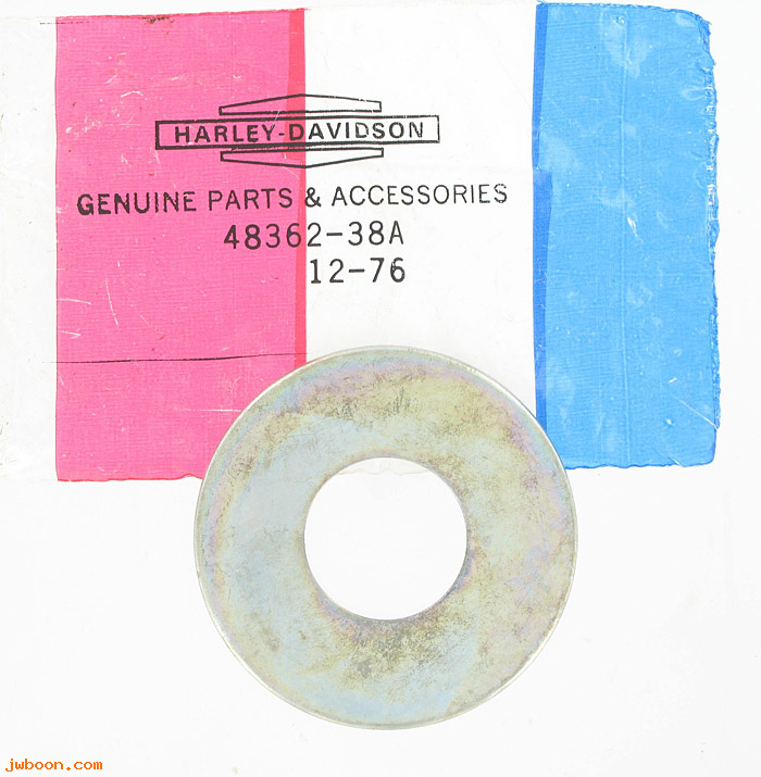   48362-38A (48362-38A): Dust shield, head bearing, upper - NOS - FX 71-79.FXS. FL 79-e80