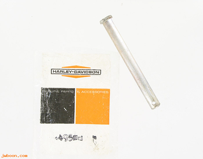        495 (     495): Clevis pin, 3/8" x 3-9/16" ski,rear-NOS-Snowmobile 74-75 in stock