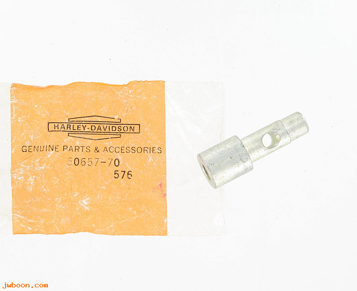   50657-70 (50657-70): Stud, footboard - right front - NOS - FL, FLH '70-early'79. AMF