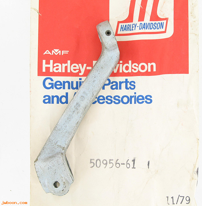   50956-61 (50956-61): Footrest support - NOS - Ironhead Sportster XLH late'66-'76,siren