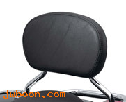   51579-05 (51579-05): Short passenger backrest pad - smooth look - NOS - Touring