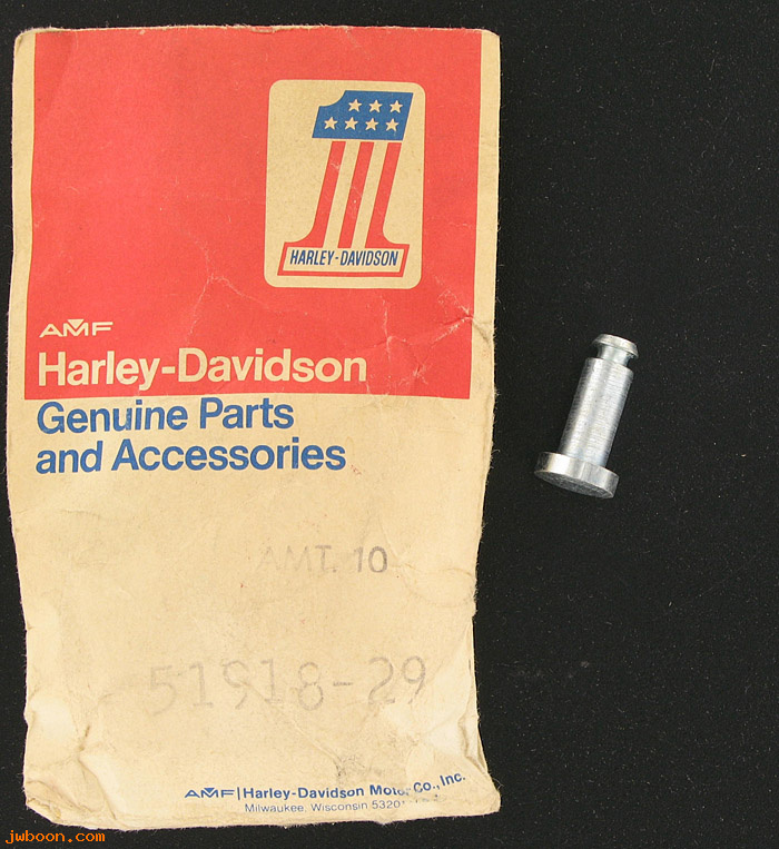   51918-29 (51918-29): Pin, seat bar clevis  (3111-29) - NOS - All models '30-'80