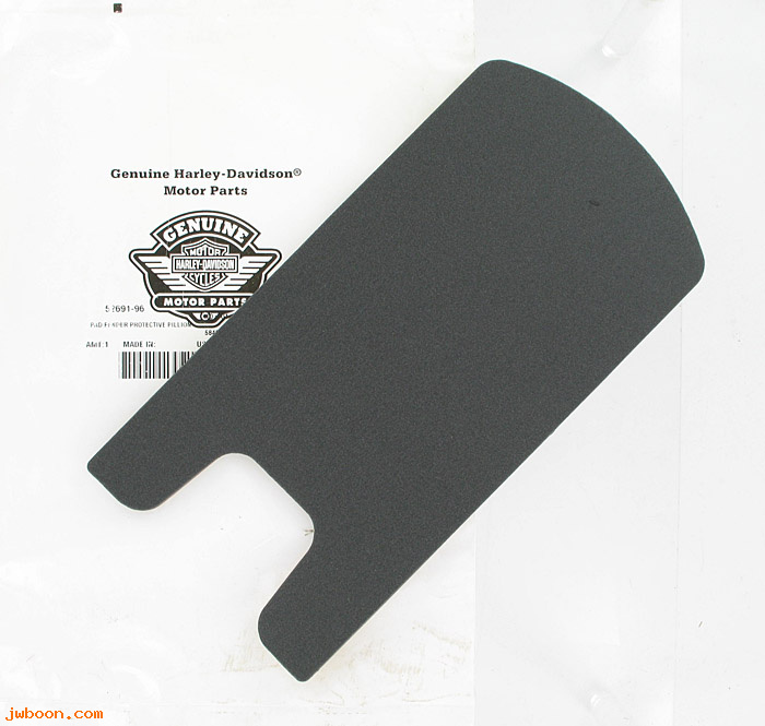   52691-96 (52691-96): Protective pad, pillion seat - NOS - Sportster, XL