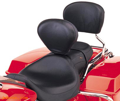   52918-98A (52918-98A): Low-profile bucket seat - H-D logo - NOS - Road King FLHR, FLTR