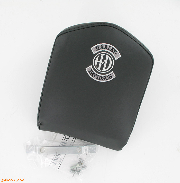   53021-98 (53021-98): Backrest pad kit - low, with embroidered logo - NOS