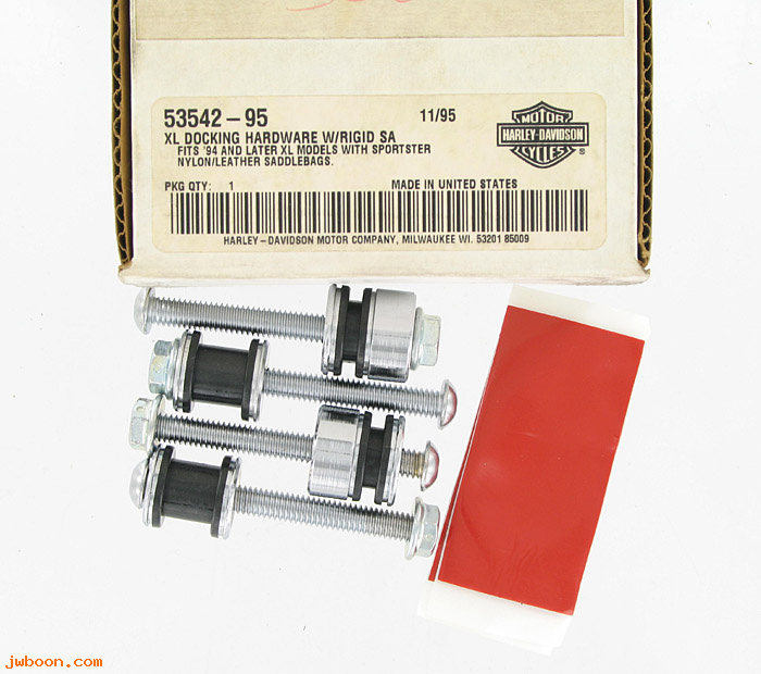   53542-95 (53542-95): Docking hardware kit - NOS - Sportster XL '94-
