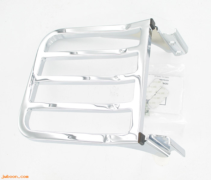   53862-00 (53862-00): Sport luggage rack 5-bar -NOS- Softail 00-05. FXD 06-  Sportst XL