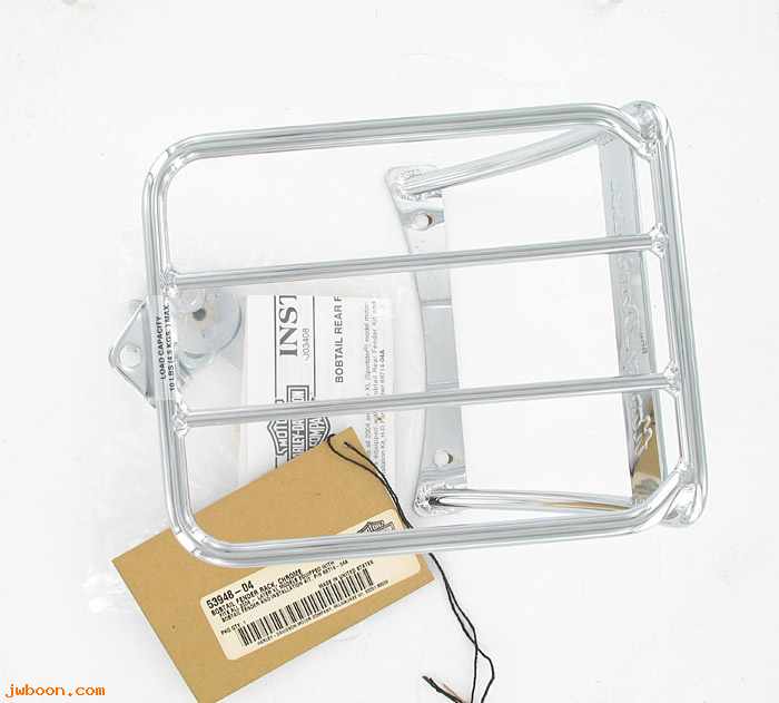   53948-04 (53948-04): Luggage rack for Bobtail fender - NOS - Sportster XL '04-