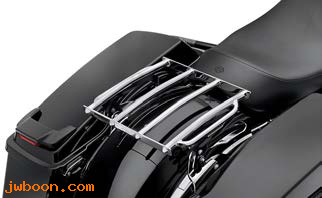   54213-09 (54213-09): Detachable solo luggage rack - NOS - FLHR/C, FLHT/X, FLTR/SE3 09-