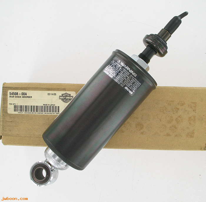   54508-00A (54508-00A): Rear shock absorber - NOS - Softail '00-'05