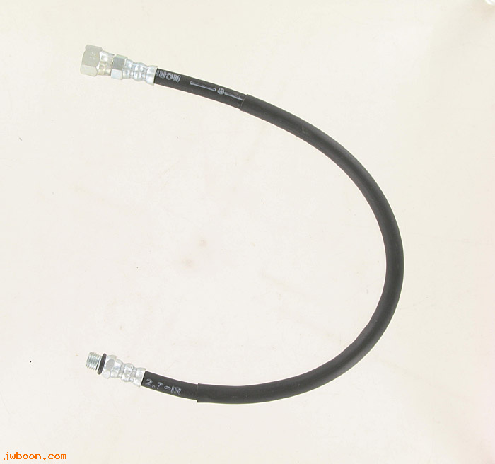   54550-84 (54550-84): Air line, left - 14" - adjustable shock absorber - NOS