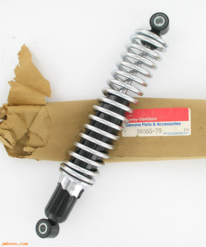   54565-79 (54565-79): Shock absorber - 13.5" - NOS - Ironhead XL's early'79. AMF H-D