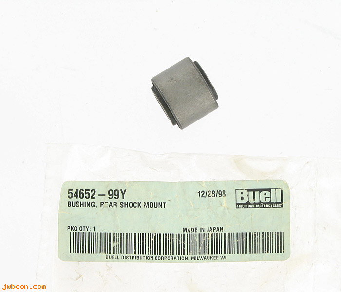  54652-99Y (54652-99Y): Bushing - rear shock mount - NOS - Buell S3, X1 '99-'00