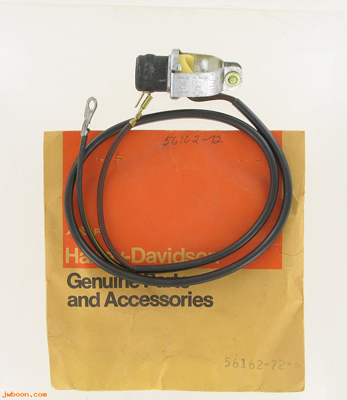  56162-72 (56162-72): Cut-out switch, engine - NOS - Snowmobile '72-'75. AMF H-D