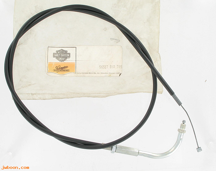   56327-81A (56327-81A): Control wire - throttle open - NOS - FLT, Classic 1981; '84-'85
