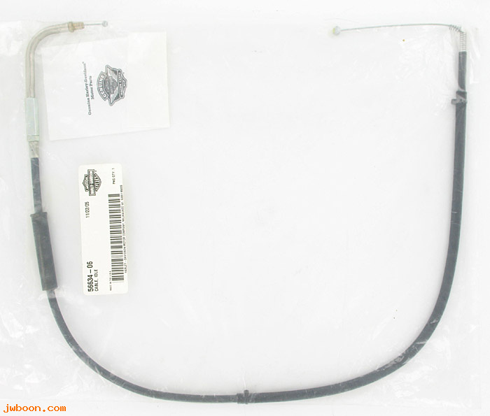   56634-06 (56634-06): Idle cable - NOS - FXDL Dyna Low Rider, FXDC Super Glide Custom