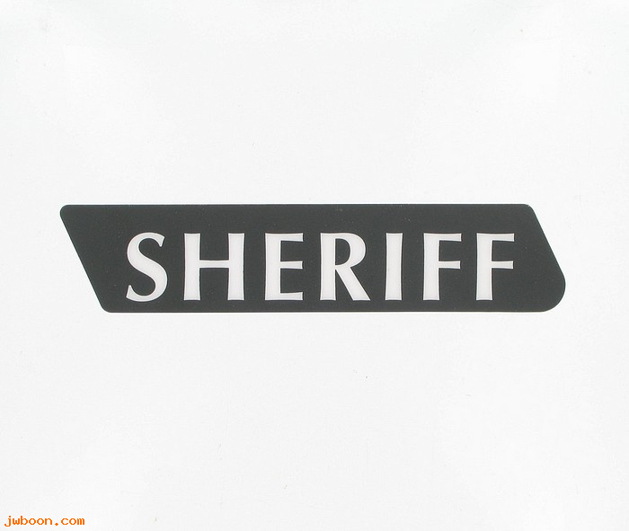   59223-93 (59223-93): Decal, sheriff - left saddlebag - NOS - Police '93-'08