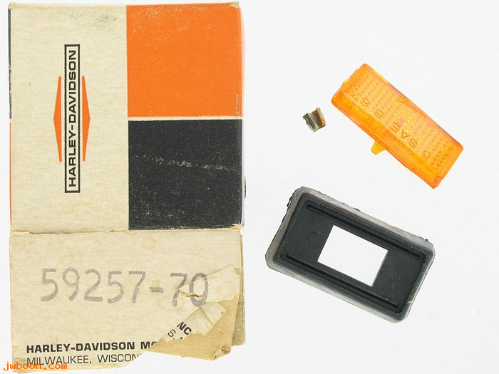   59257-70 (59257-70): Reflector kit - NOS - Aermacchi, Rapido, MLS 125 1970. AMF