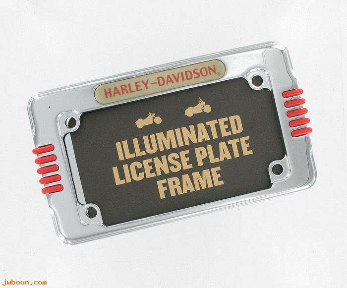   59276-03 (59276-03): LED License plate frame assembly, NOS - XL. FXD. FXST/B/C/D FLSTS