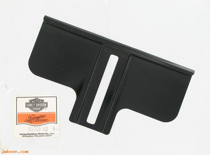   59998-82 (59998-82): Clamp, license plate bracket - NOS - FLT, Classics '82-early'84