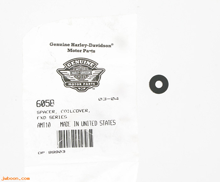       6058 (    6058): Spacer, 3/16" - coil cover - NOS - FXD, Dyna