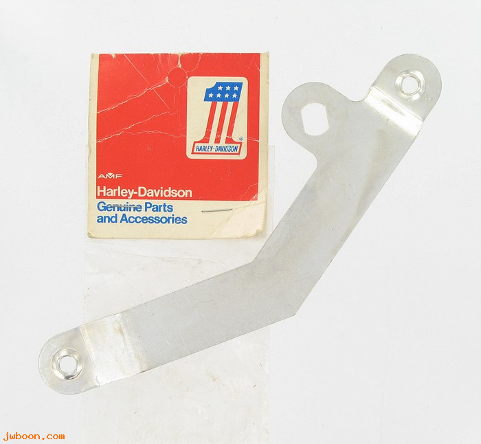   60597-78 (60597-78): Bracket, right side cover - NOS-FL 78-84. w.adj. pass.footrest