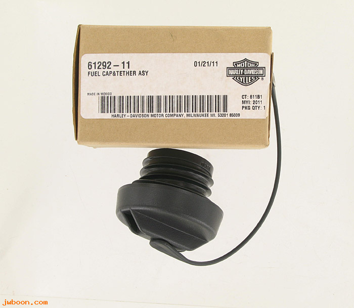   61292-11 (61292-11): Fuel cap & tether - NOS