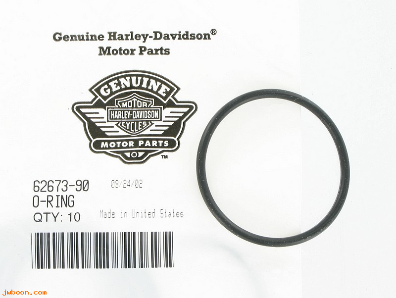   62673-90 (62673-90): O-ring, oil tank cap - NOS - FXD, Dyna '91-'98