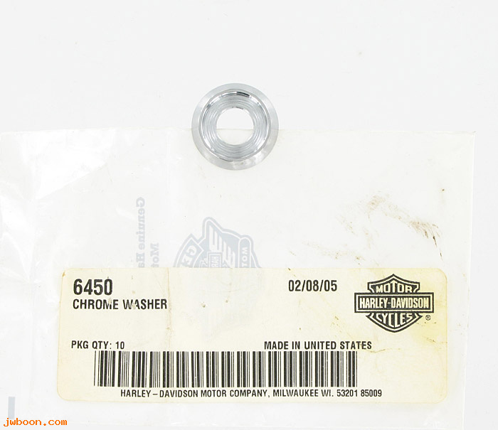       6450 (    6450): Washer, cup - NOS