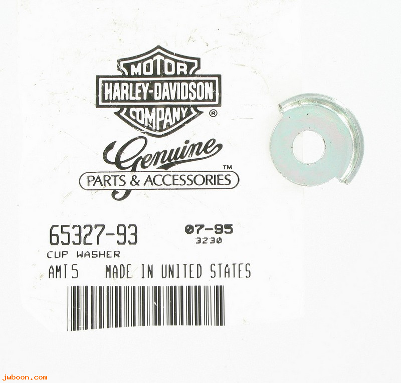   65327-93 (65327-93): Cup washer - NOS - FXD, Dyna '93-'94