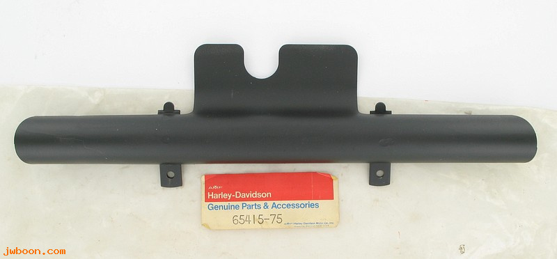   65415-75 (65415-75): Guard, cross-over pipe - NOS - XL '75-'76;  '72-'78; early'80