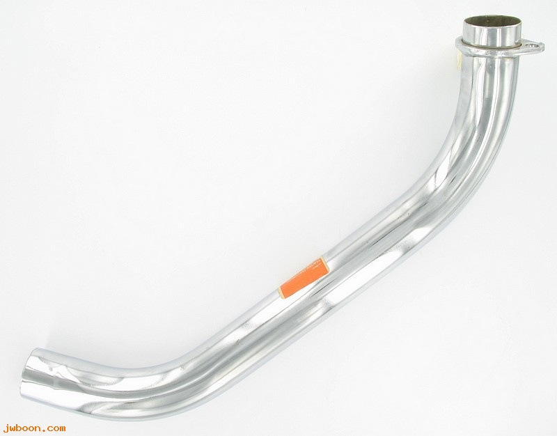   65498-73 (65498-73): Exhaust pipe - front - NOS - FX's '71-'79, Super Glide, Low Rider