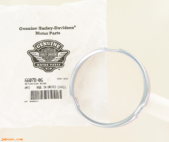   66078-06 (66078-06): Retention ring - NOS - Screamin' Eagle exhaust - Touring