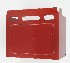   66412-98ML (66412-98ML): Battery side cover - patriot red pearl - NOS - Sportster, XL