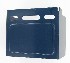   66412-98NR (66412-98NR): Battery side cover - sinister blue pearl - NOS - Sportster, XL