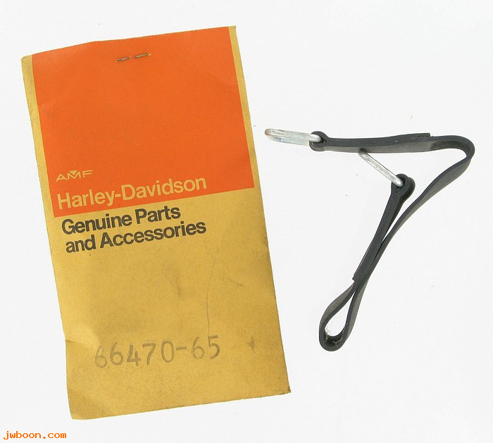   66470-65 (66470-65): Hold-down strap - NOS - Sportster Ironhead XLH '65-'66