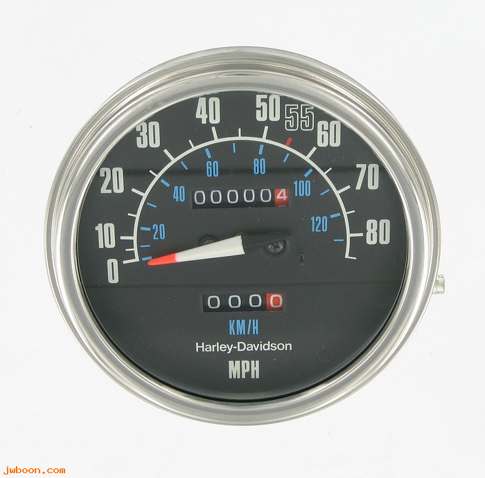   67004-80 (67004-80): Speedometer,85 MPH,5/8"-18 cable connection-Nippon Seiki - NOS